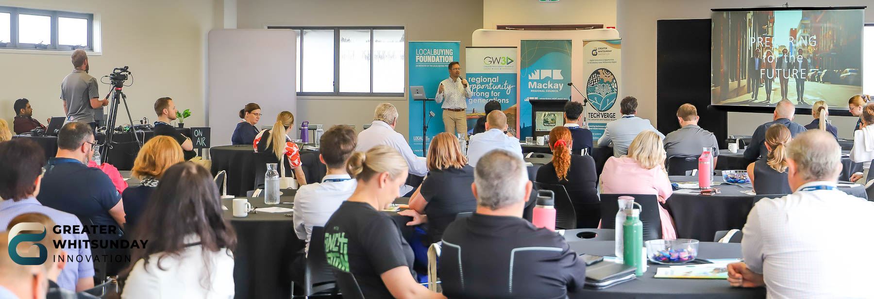 Tech Verge 2025 full room keynote session